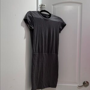 James Perse Los Angeles Classic 100% cotton lightweight  grey Women's Dress